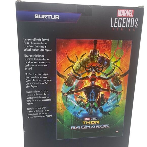 Marvel Legends Infinity Saga Thor Ragnarok SURTUR Hasbro 12” Disney New - Picture 6 of 11